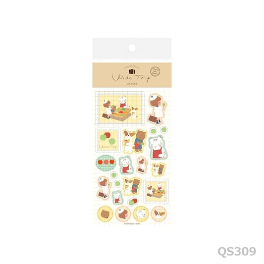 Ryoko Yomogida x Furukawa Paper Works With Trip Clear Sticker Sheet - Market