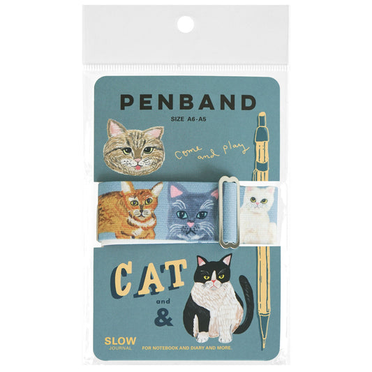 Greeting Life Cat Pen Band