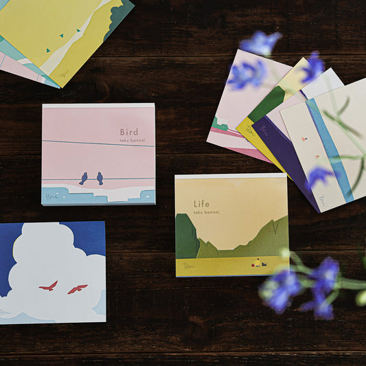 Cozyca Products x Taku Bannai Block Memo Pad