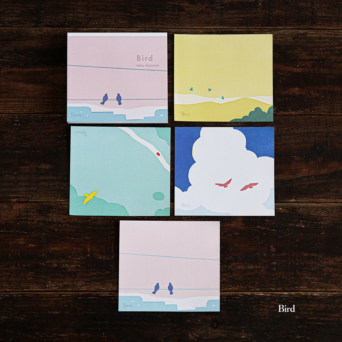 Cozyca Products x Taku Bannai Block Memo Pad