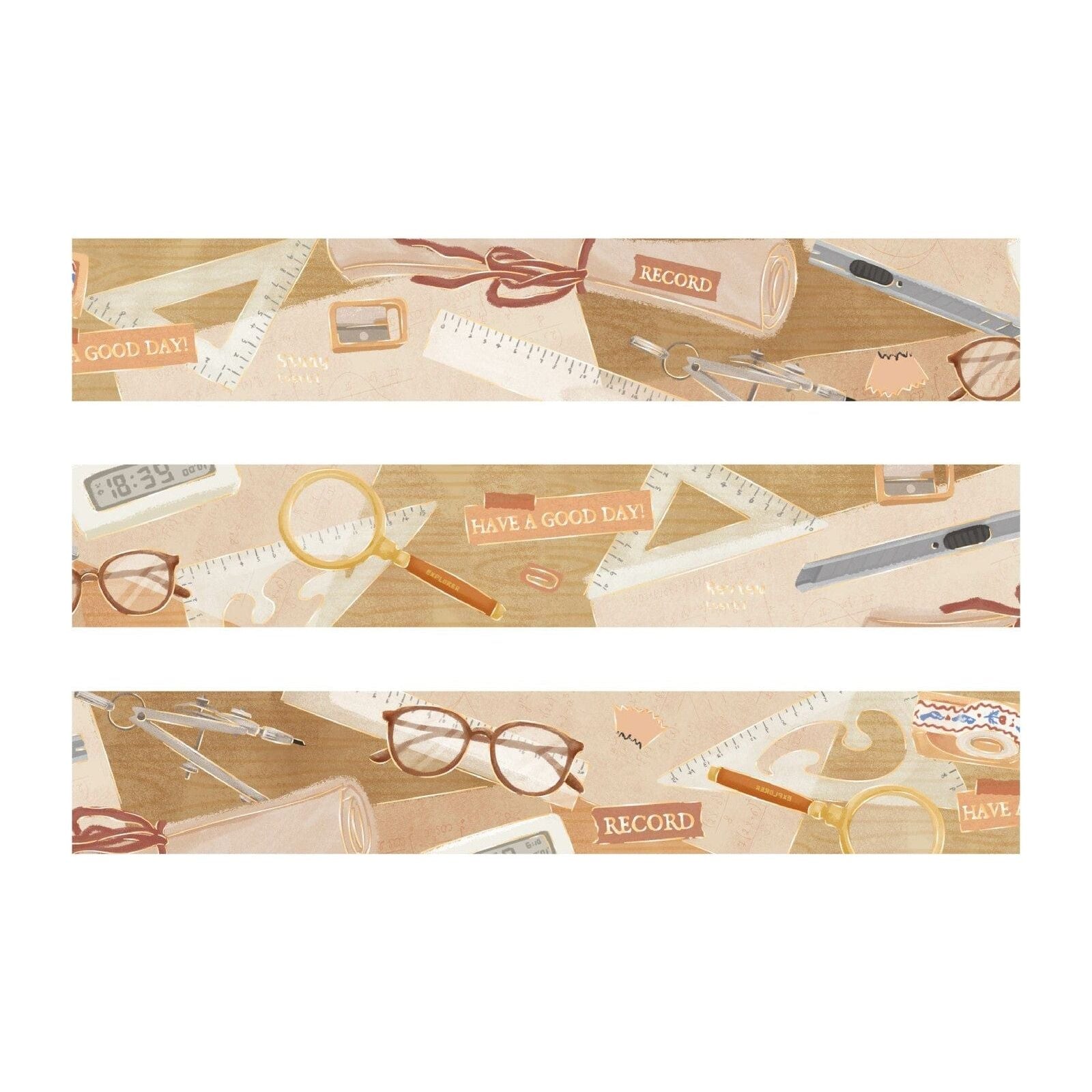 BGM What's On My Desk Collection Masking Tape - Architect