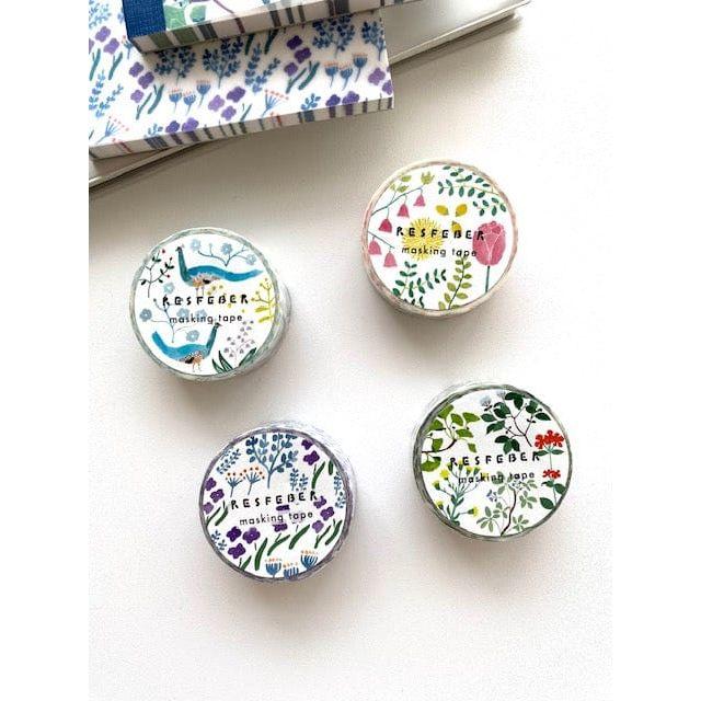 EL COMMUN Matoka Resfeber Washi Tape - Garden of Freedom