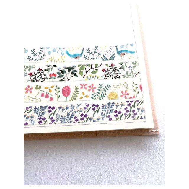 EL COMMUN Matoka Resfeber Washi Tape - Garden of Freedom