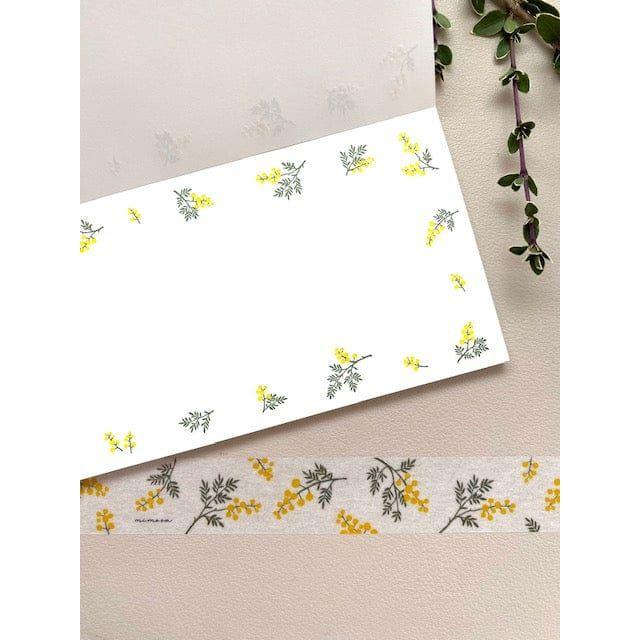 Hutte Paper Works Letterpress Memo Pad - Mimosa