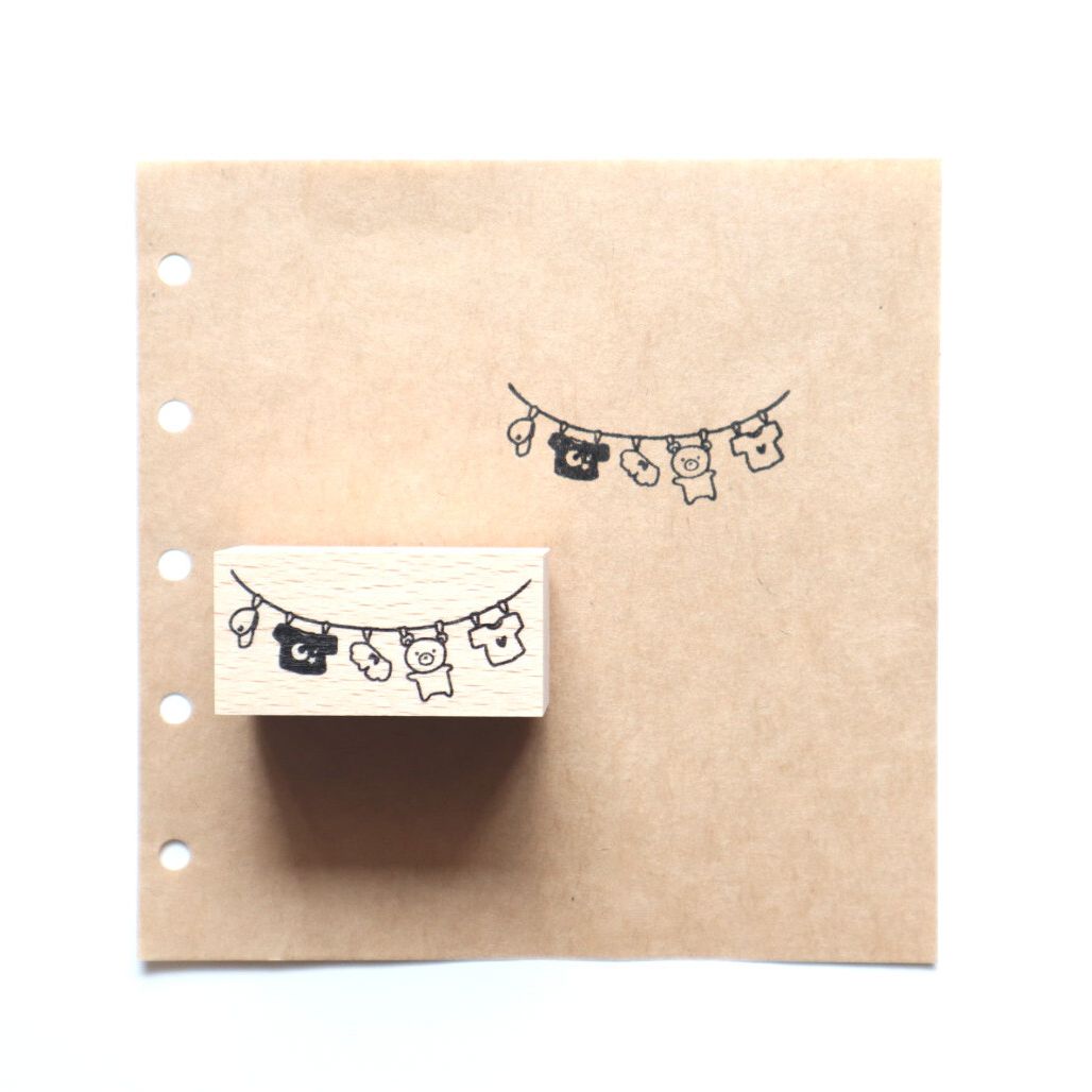 Forme. Rubber Stamp - Baby Kuma Sentaku