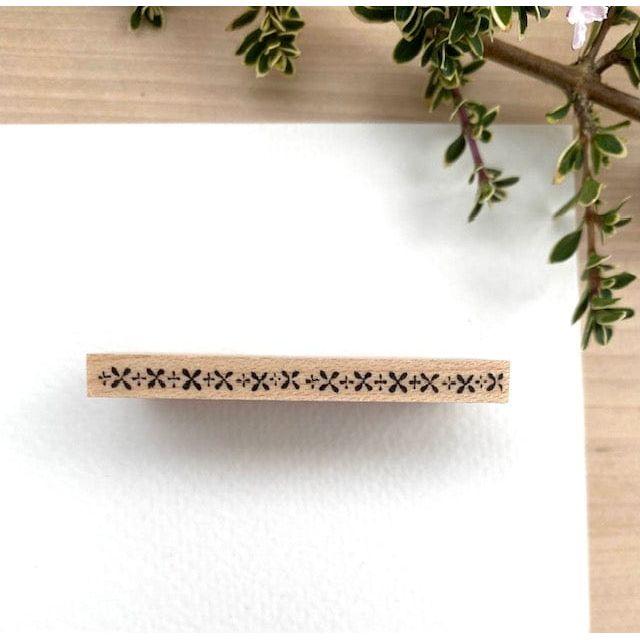 MA7stamp Rubber Stamp - Flower Line