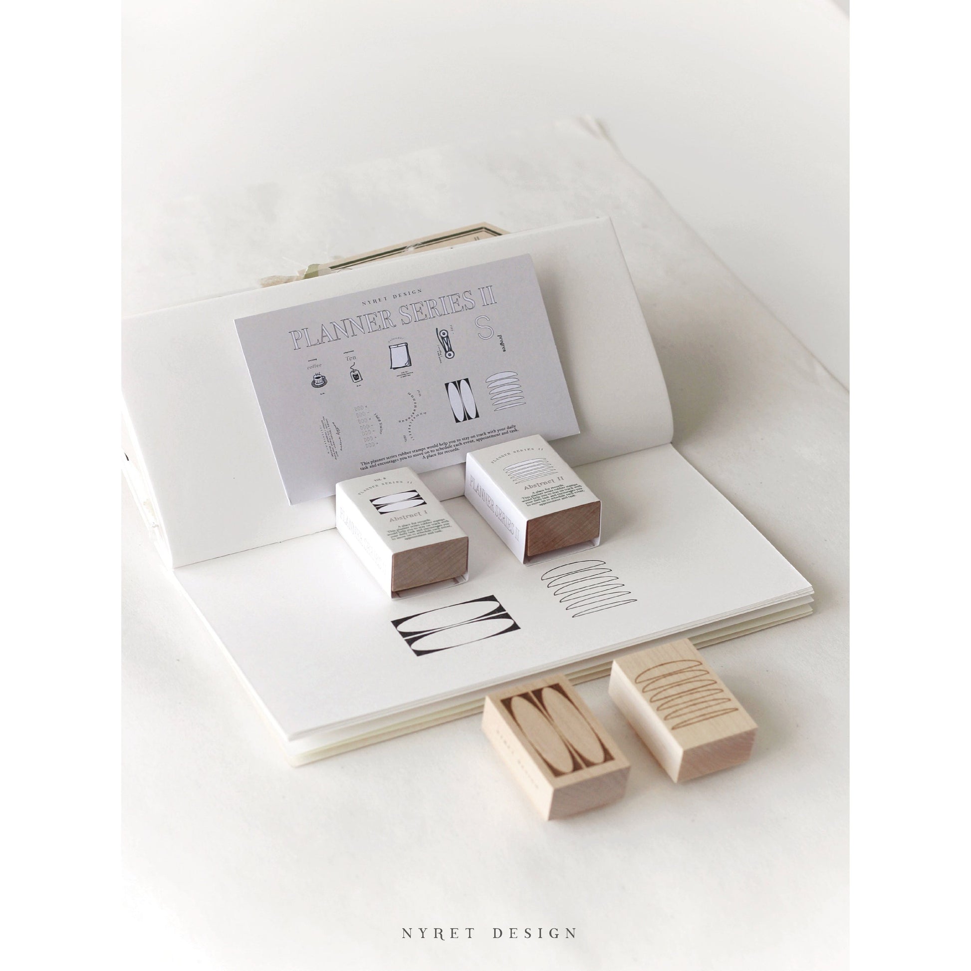NYRET Design Rubber Stamps - The Planner Series II