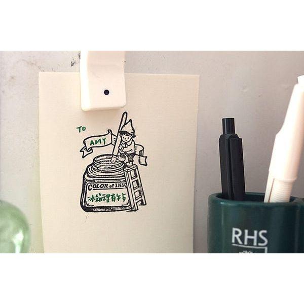 Plain Stationery - Ink Test Stamp