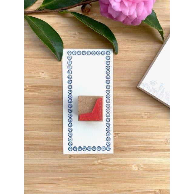 Sirusu Rubber Stamp – Ivy Pattern Corner