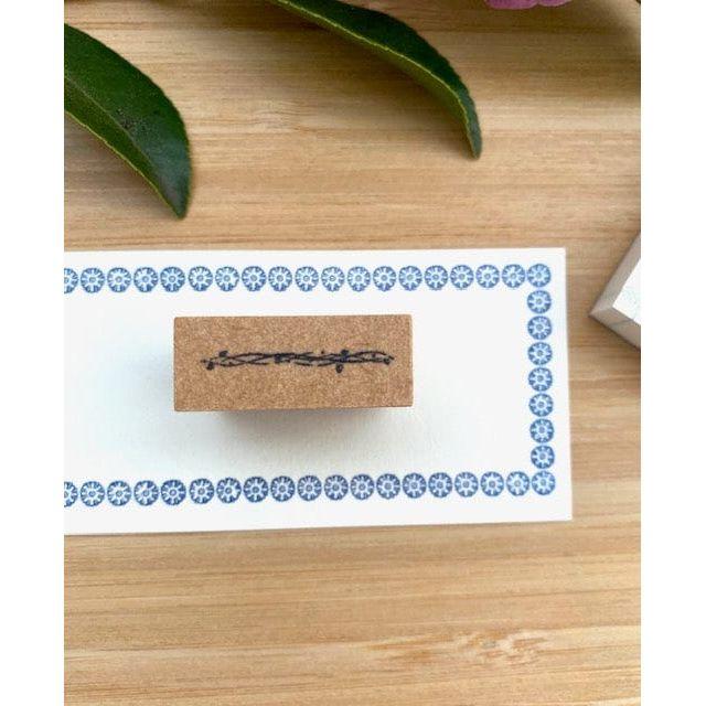 Sirusu Rubber Stamp – Ivy Pattern Line